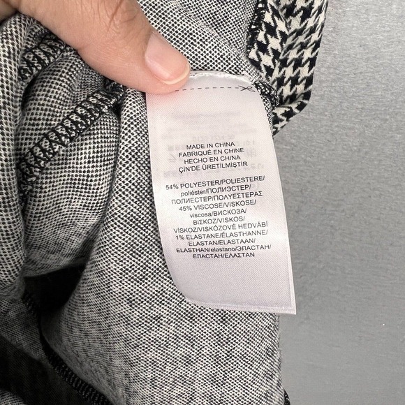 NWT Lauren Ralph Lauren Midi Dress Petite XS Houndstooth Print Sleeveless - Picture 9 of 14